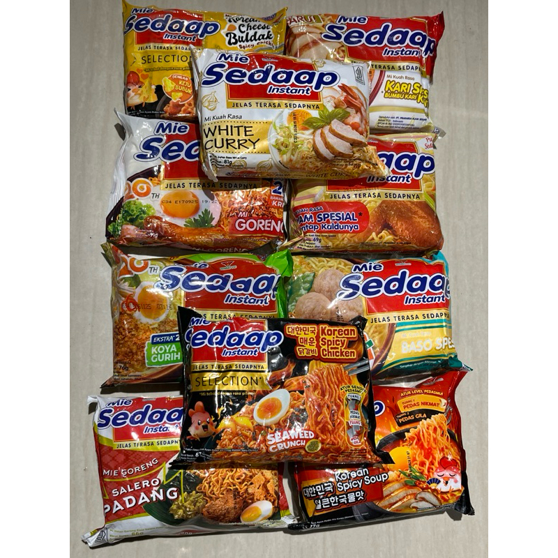 

MIE SEDAAP All Variant