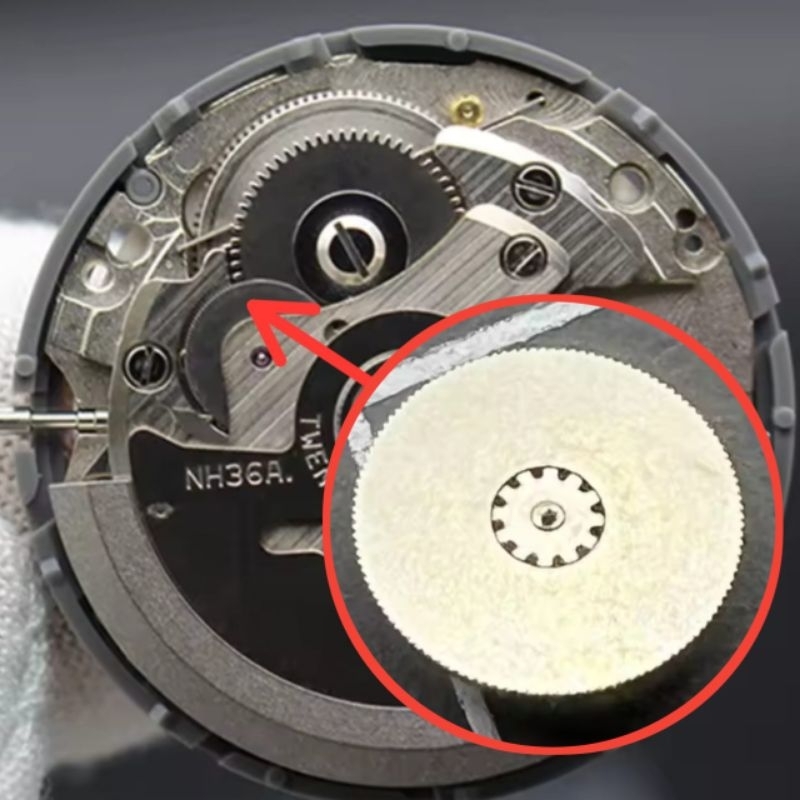Roda Otomatis / Reduction wheel Seiko Otomatis NH35, NH36, 4R35, 4R36 Original