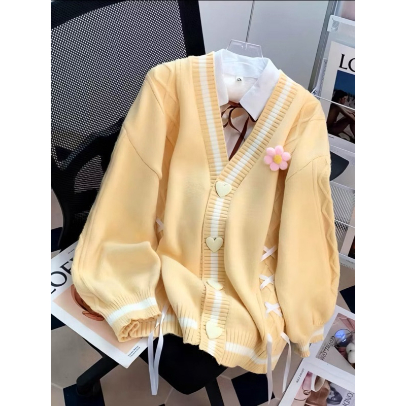 CARDIGAN RAJUT PITA IMPORT KOREA PREMIUM NEW