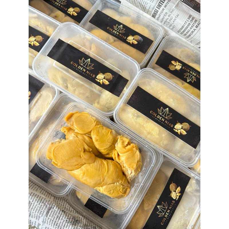 

‼️READY‼️DURIAN KUPAS GOLDEN NIAS PREMIUM 500GR