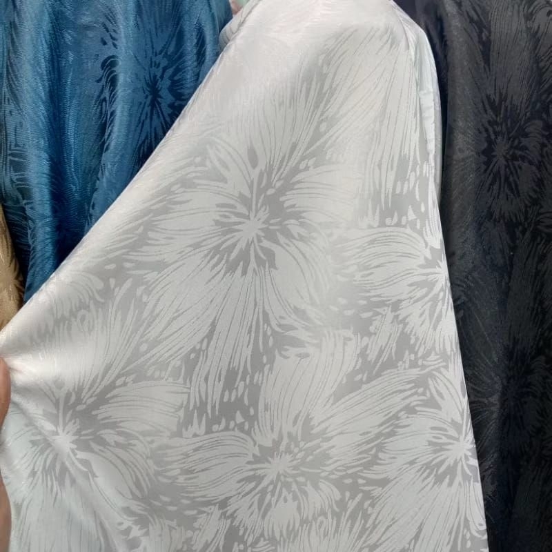 kain jaguar aramani silk motif premium ll bahan dress atasan , kemeja, bakal wanita