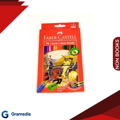 

Gramedia Medan - Faber Castell - Pensil Warna Classic Color 36 Warna