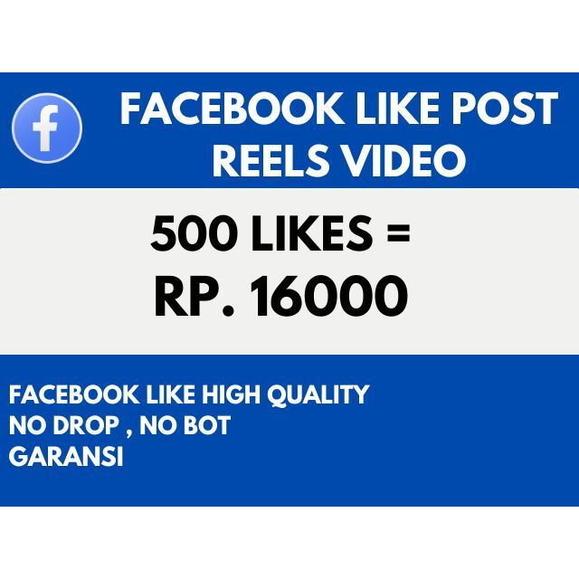 FACEBOOK LIKE POST REELS VIDEO