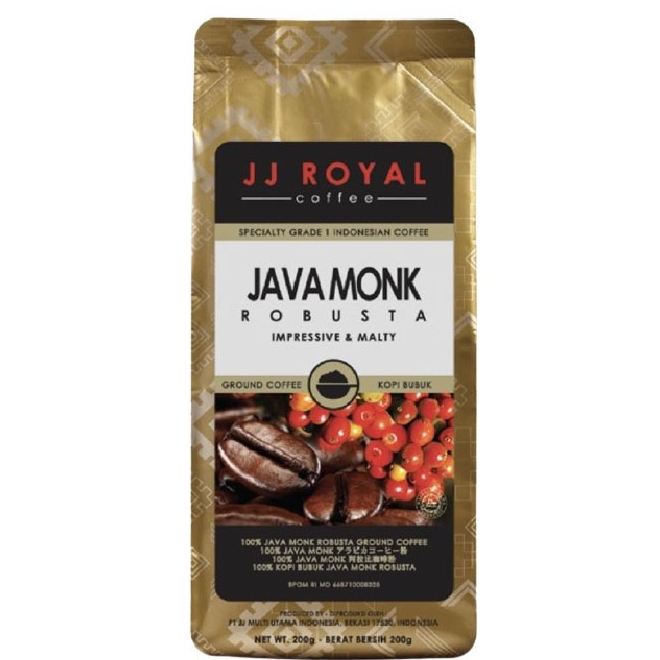 

JJ Royal Coffee Arabica / Robusta 200gr