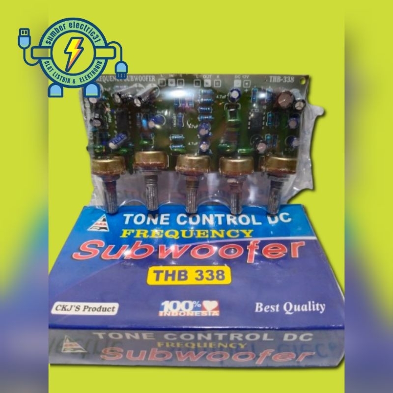 KIT TONE CONTROL DC FREQUENCY SUBWOOFER THB 338