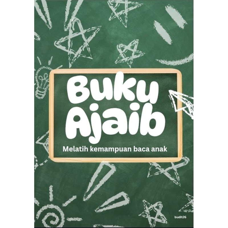 BUKU AJAIB- Buku Melatih keterampilan membaca anak-soft file