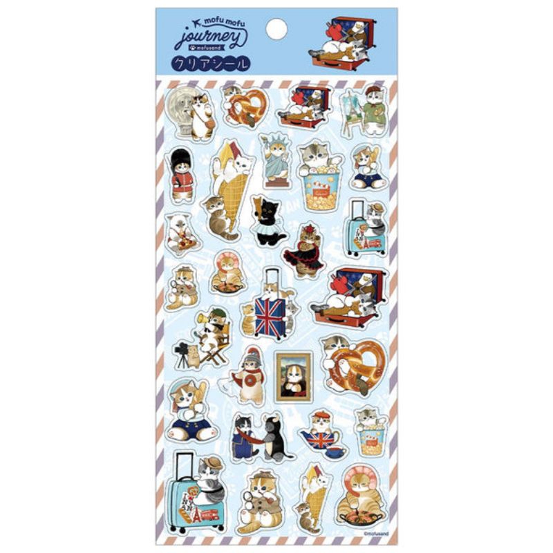 

[PO] MOFUSAND Mofumofu Journey Clear Sticker✨ORI 100%✨