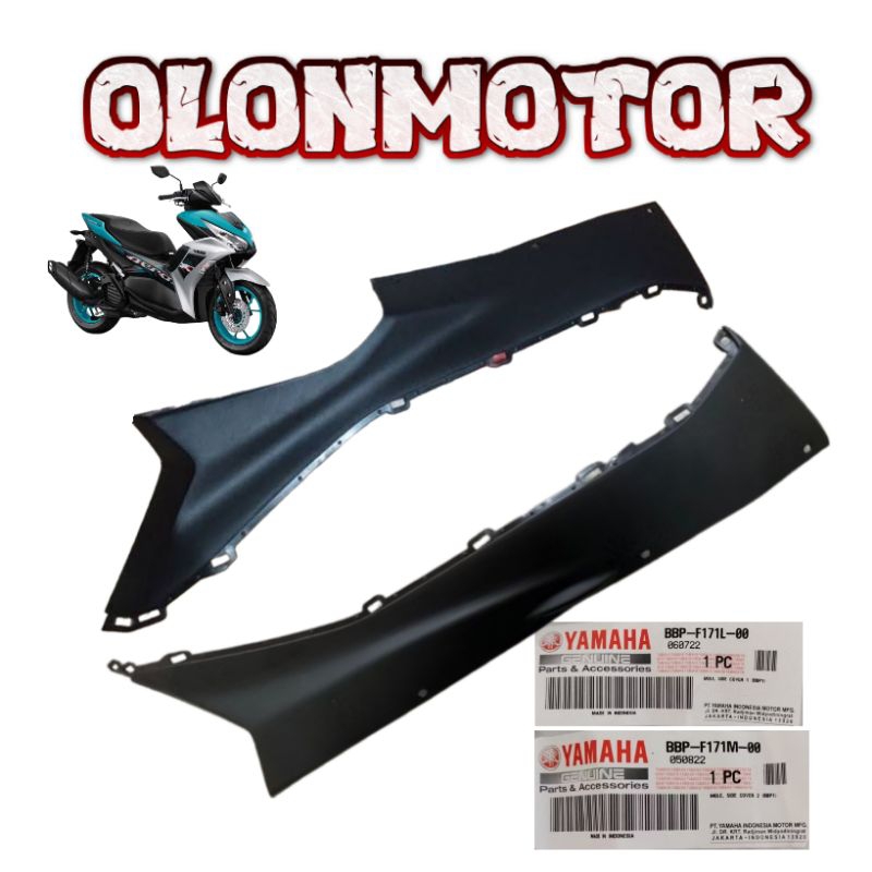 COVER MOLE BAWAH BORDES AEROX NEW 155 CONNECTED ORIGINAL YAMAHA