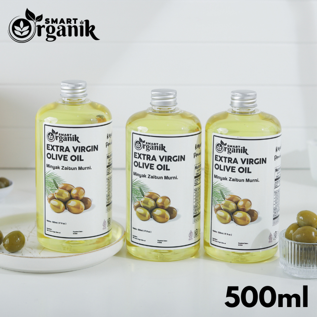 

SMART ORGANIK Extra Virgin Olive Oil Minyak Zaitun Murni 100% Natural Zaitun