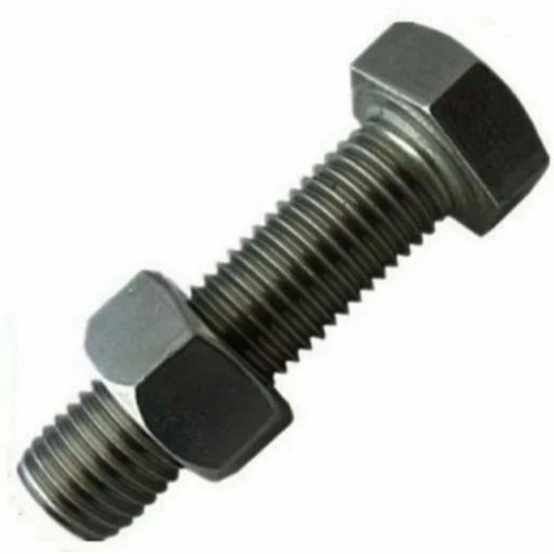baut baja M16x100 Baut Mur Baja 8.8 full drat