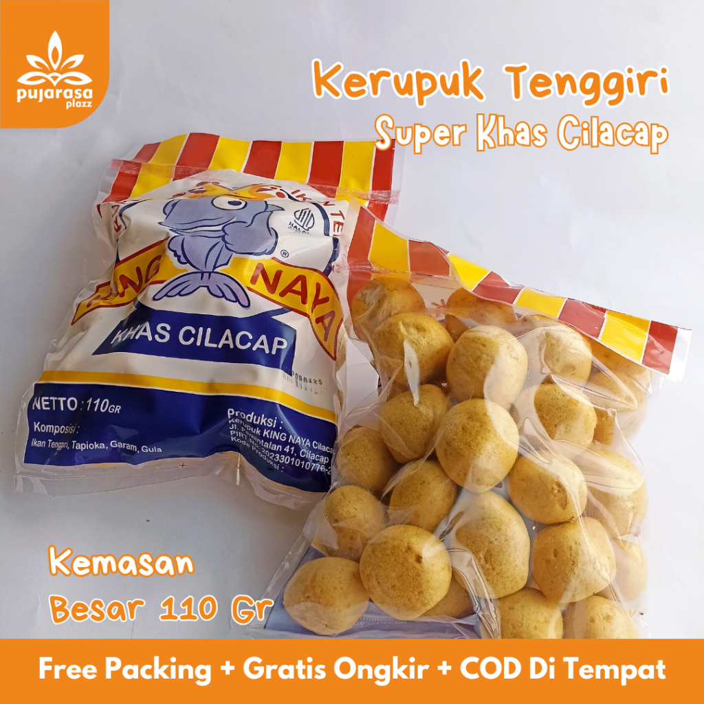 

PREMIUM KERUPUK KRUPUK IKAN TENGGIRI AMPLANG KHAS CILACAP