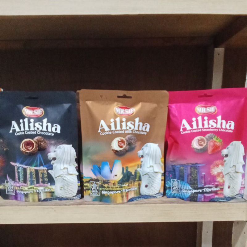 

MR.SIF Ailisha Chocolate Singapore Merlion