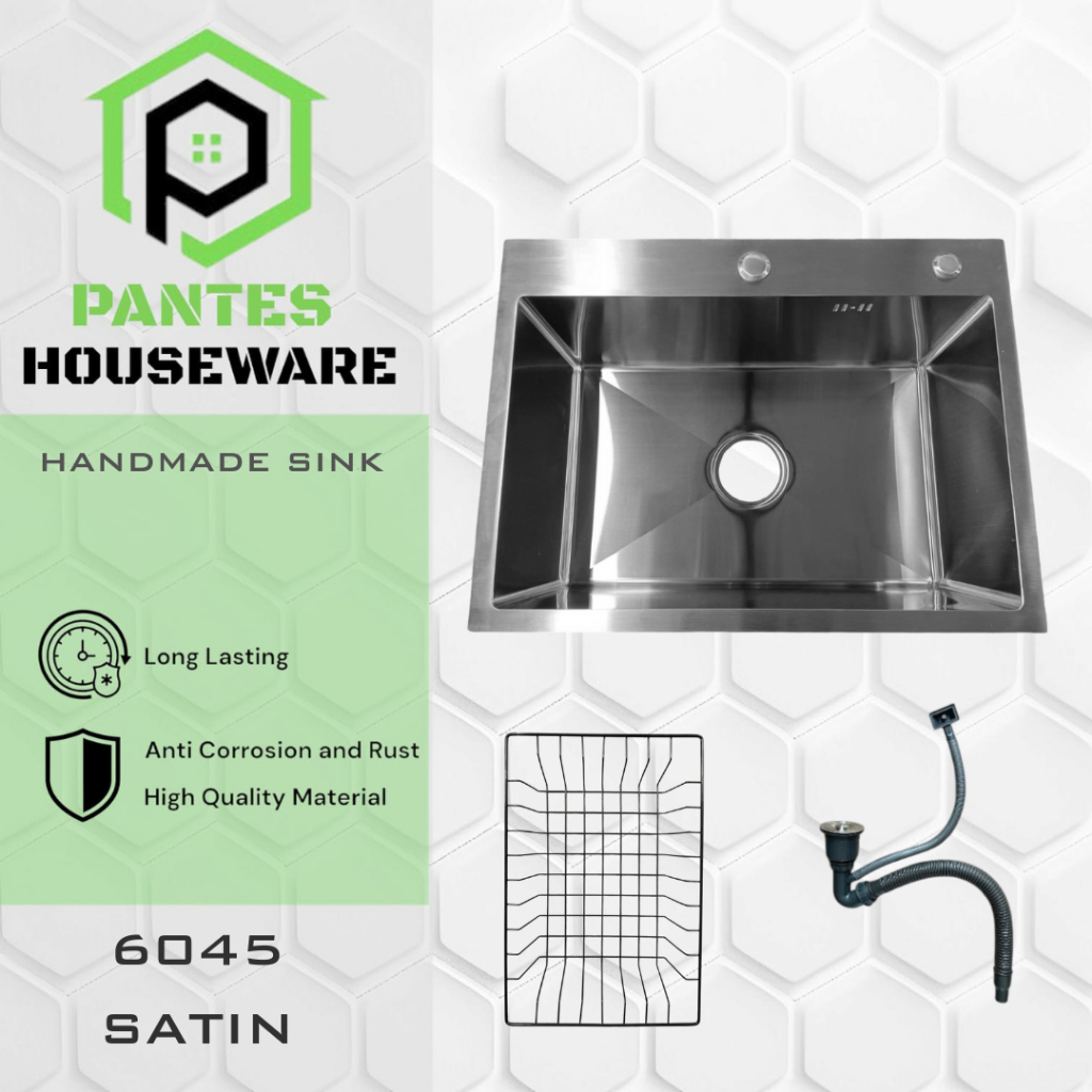 Sanstore05 Bak Cuci Piring / 8050 5040 6045 / Kitchen Sink / Washtafel / Dapur Bcp /Washbak Wasbak