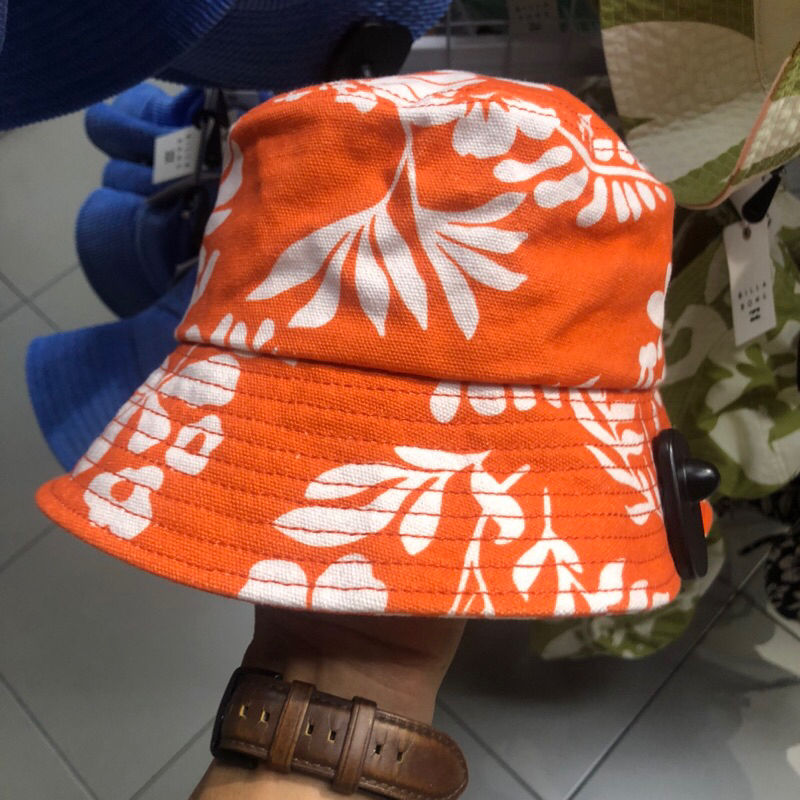 topi wanita billabong original barefoot sammed bucket hats red