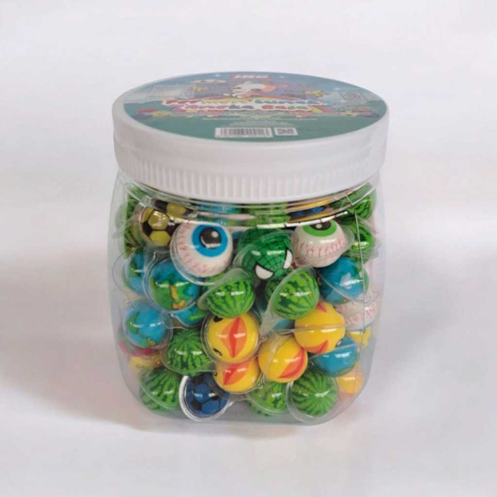 

luvmi permen lunak mini mix fruit satu toples isi 120 pcs