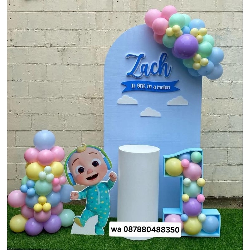 BACKDROP ULANG TAHUN ANAK|DEKORASI ULANG TAHUN ANAK |PAKET BIRTHDAY ANAK