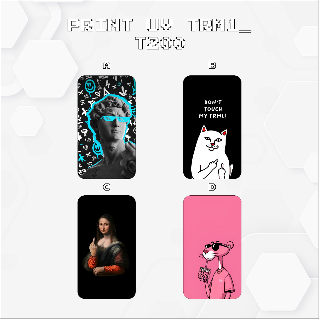 

AKRILIK PRINT UV KARAKTER UNIK & LUCU