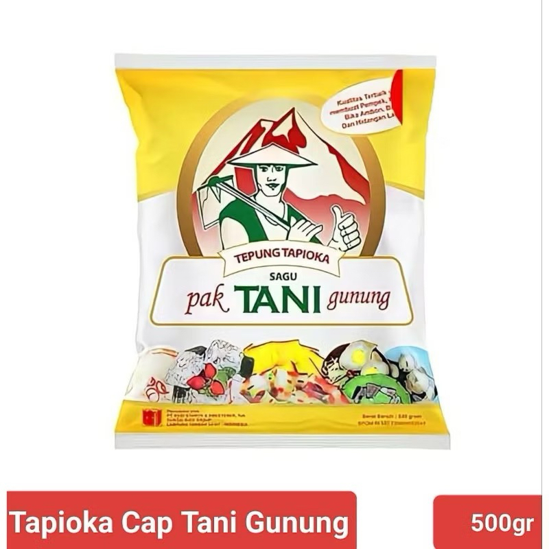 

TEPUNG TAPIOKA SAGU PAK TANI GUNUNG 500 GR