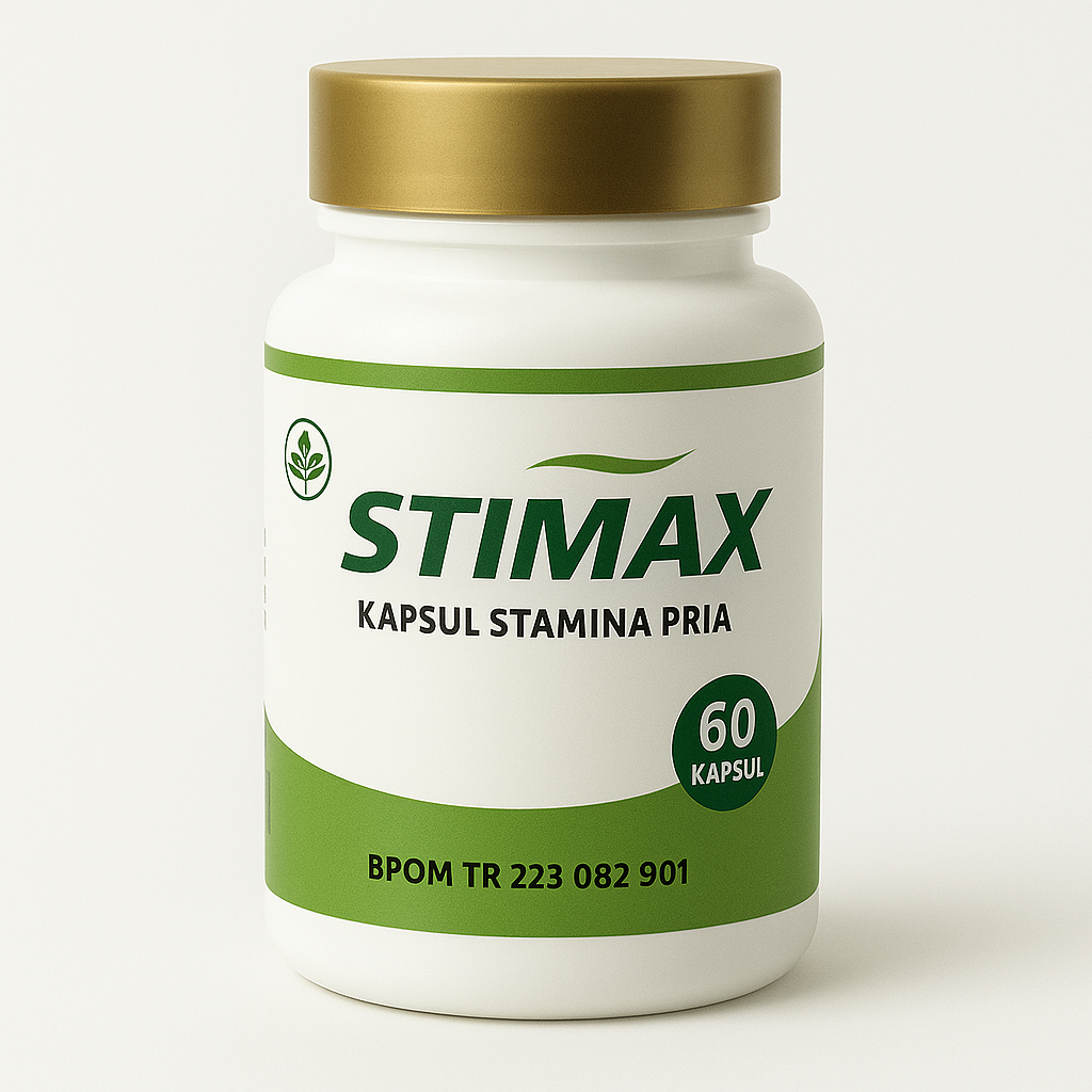 STIMAX Kapsul Kuat dan Tahan Lama Suplemen Kuat Perkasa Pembesar Mr P penisPemanjangAlatVital Pria