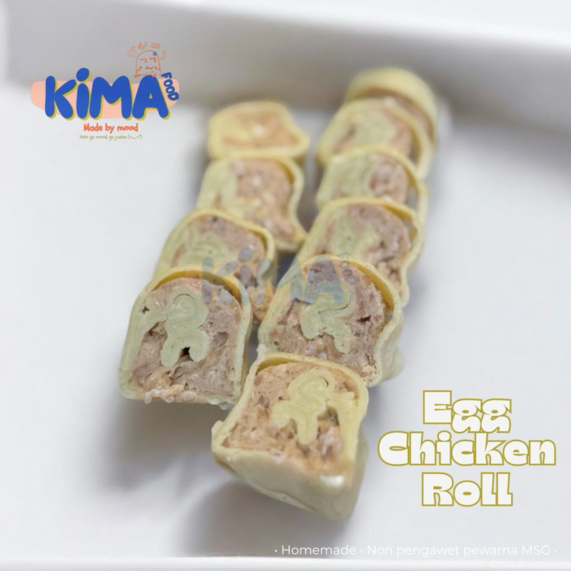 

Egg Chicken Roll Homemade Non MSG Non Pengawet KIMA FOOD