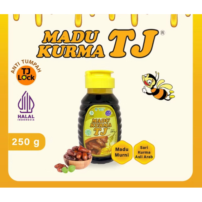

Madu Kurma TJ 250 Gram Madu Murni Tresno Joyo Untuk Kesehatan Tubuh