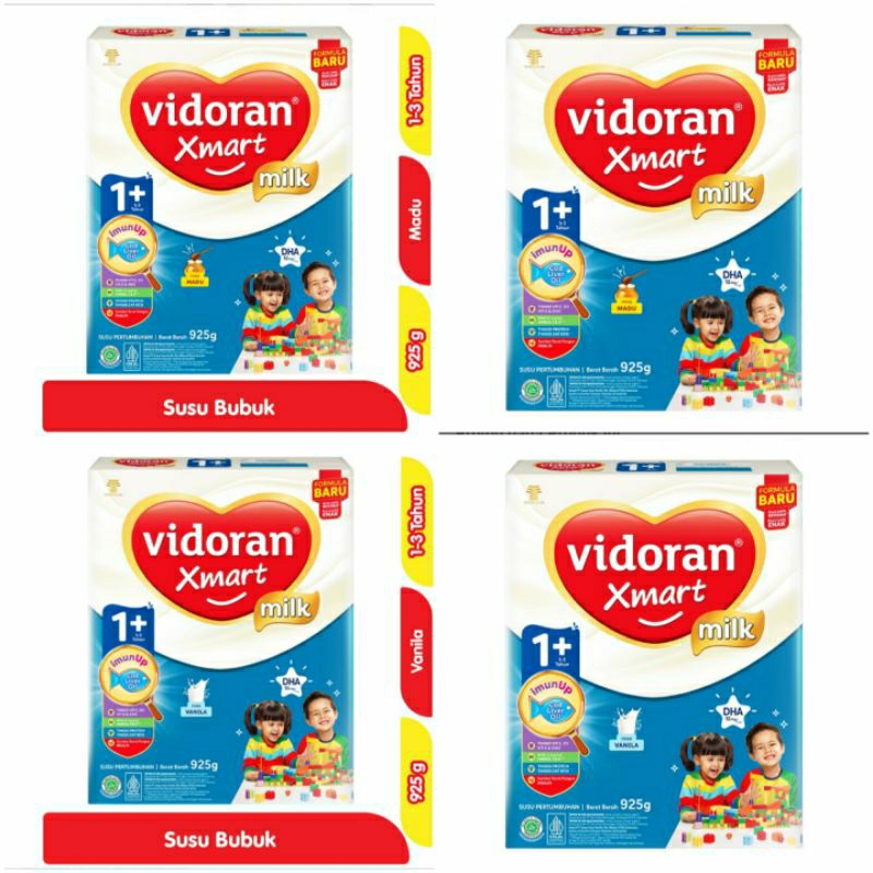 

vidoran Xmart 3+ Susu Pertumbuhan Anak 3-5 Tahun 925g