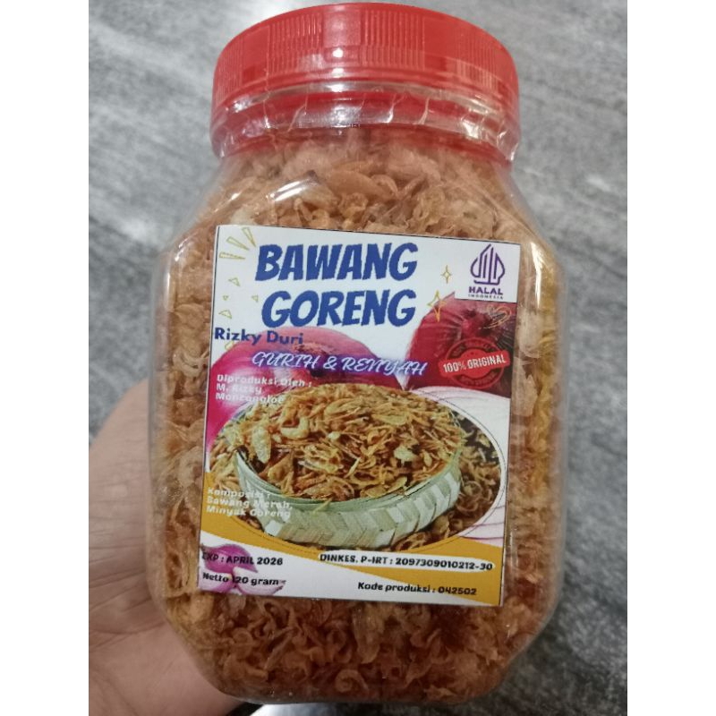 

Bawang Merah Goreng Duri 200 gr