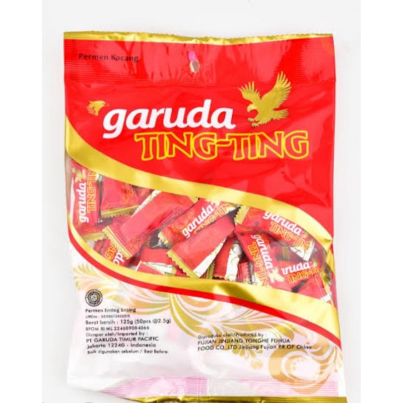 

GARUDA TING TING PERMEN KACANG 1 ZAK ISI 50 PCS