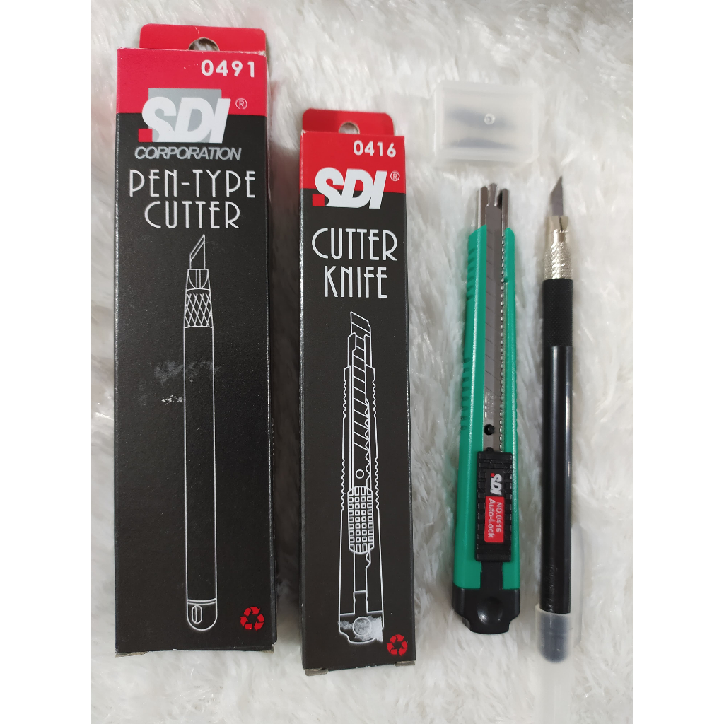 

SDI CUTTER KNIFE & PEN CUTTER