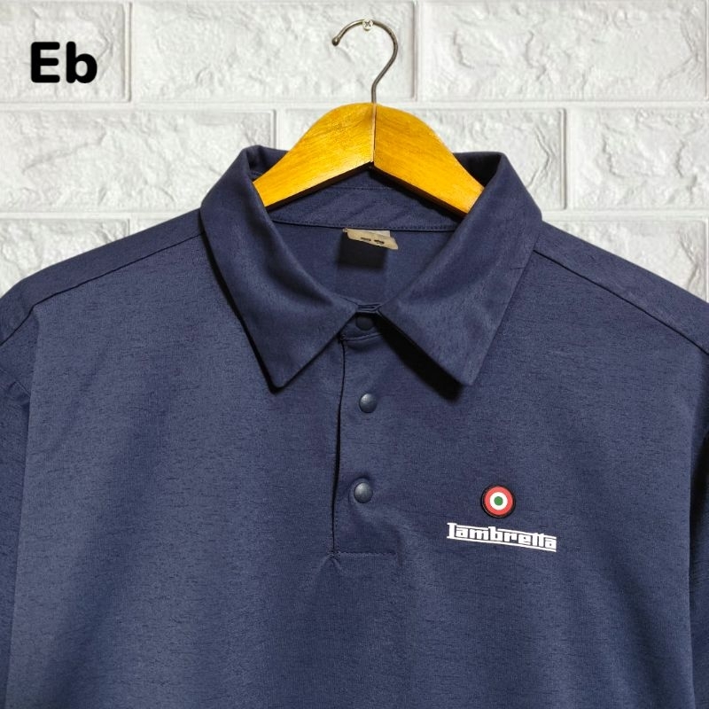 LAMBRETTA Kaos kerah pria