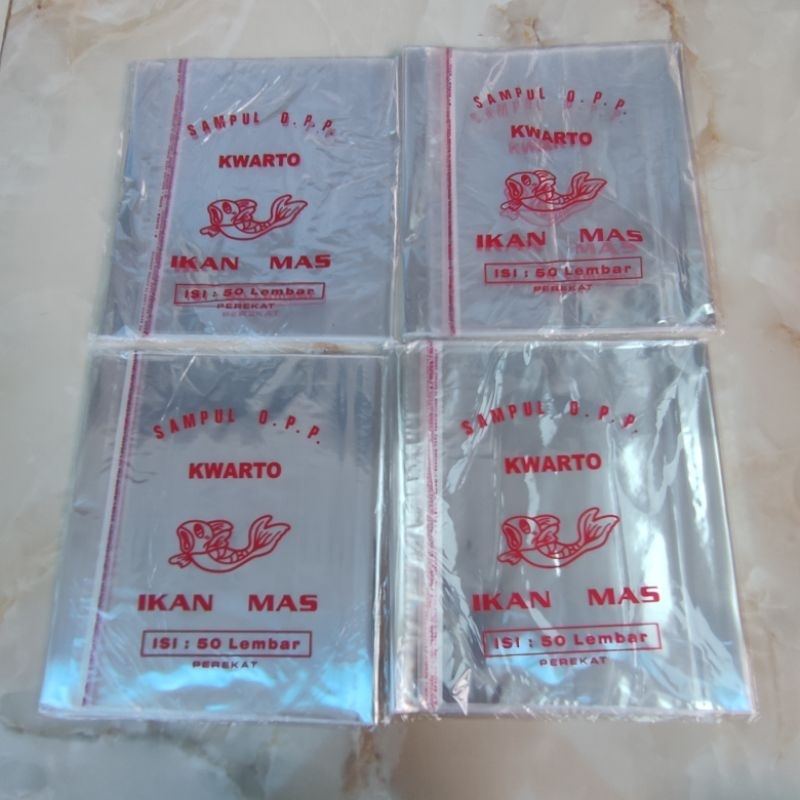 

Sampul Plastik Buku Kwarto Perpack Isi 50 Pcs