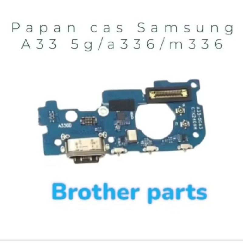 PAPAN CAS/KONEKTOR CAS SAMSUNG A33 5G/A33/ M336-ORIGINAL 100%