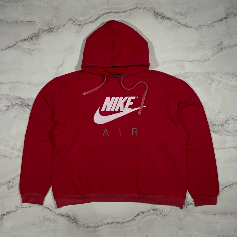 hoodie nike F merah size L