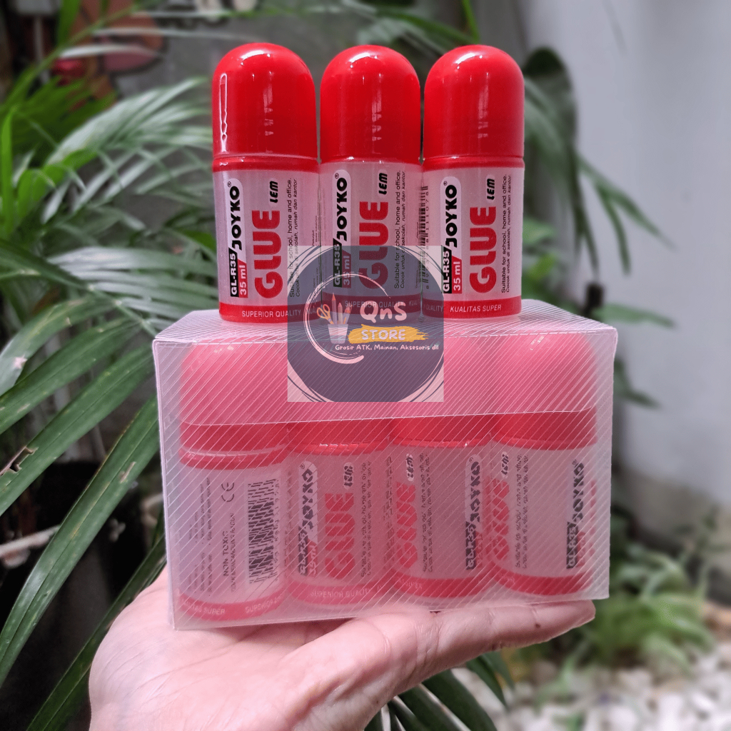 

Oglue / Lem Cair / Lem Cair Joyko 35ml / liquid O glue / Lem Kertas / Lem Perekat / Lem Kertas Cair