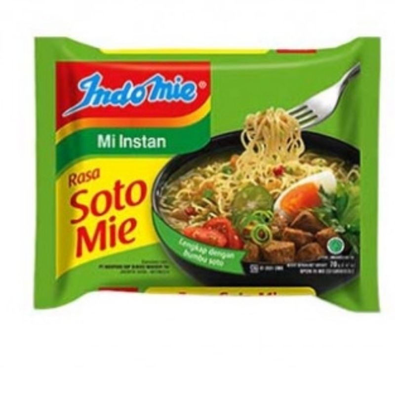 

Indomiei Instan Rasa Soto Mie 70 gr