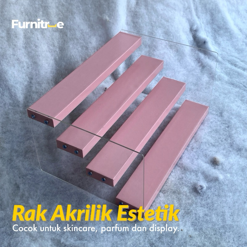 Furnitrue - Rak Organizer Skincare Aesthetic Minimalis