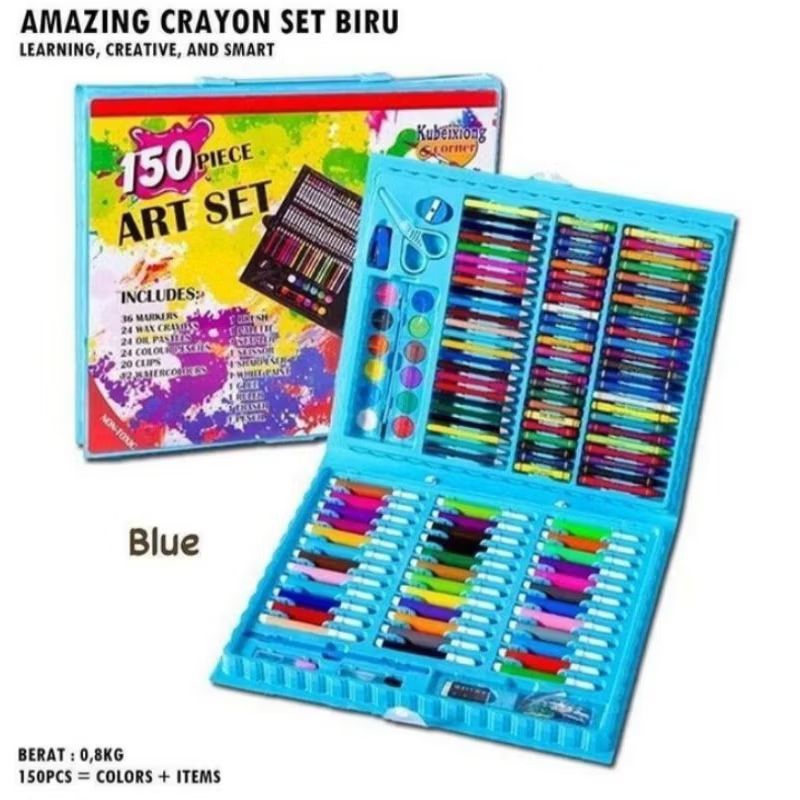 

Set art lengkap 150pcs termurah