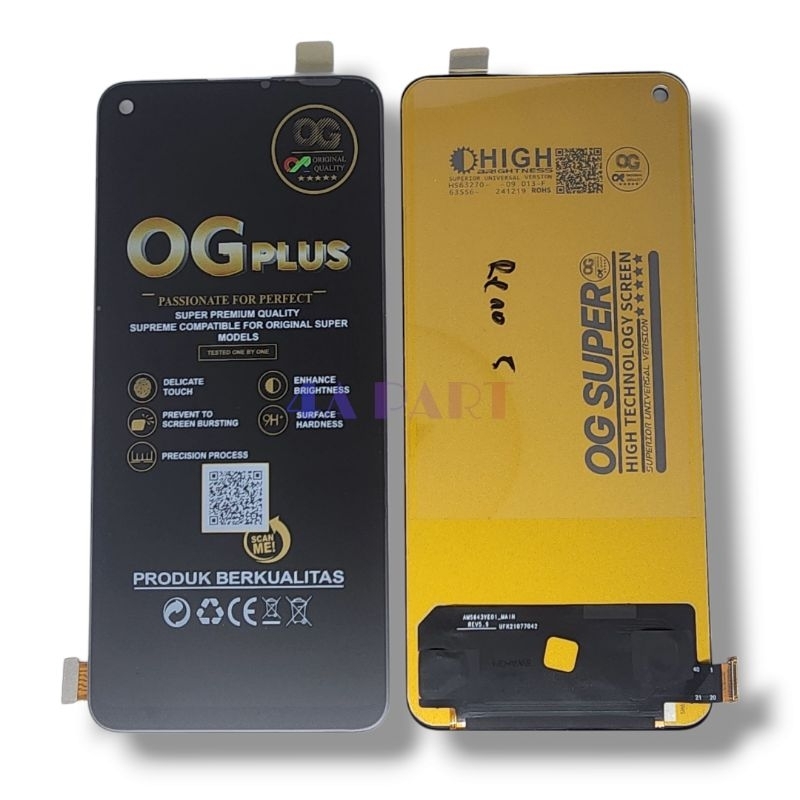 LCD RENO 6 4G /LCD RENO 5 4G NOT FINGERPRINT / REALME GT