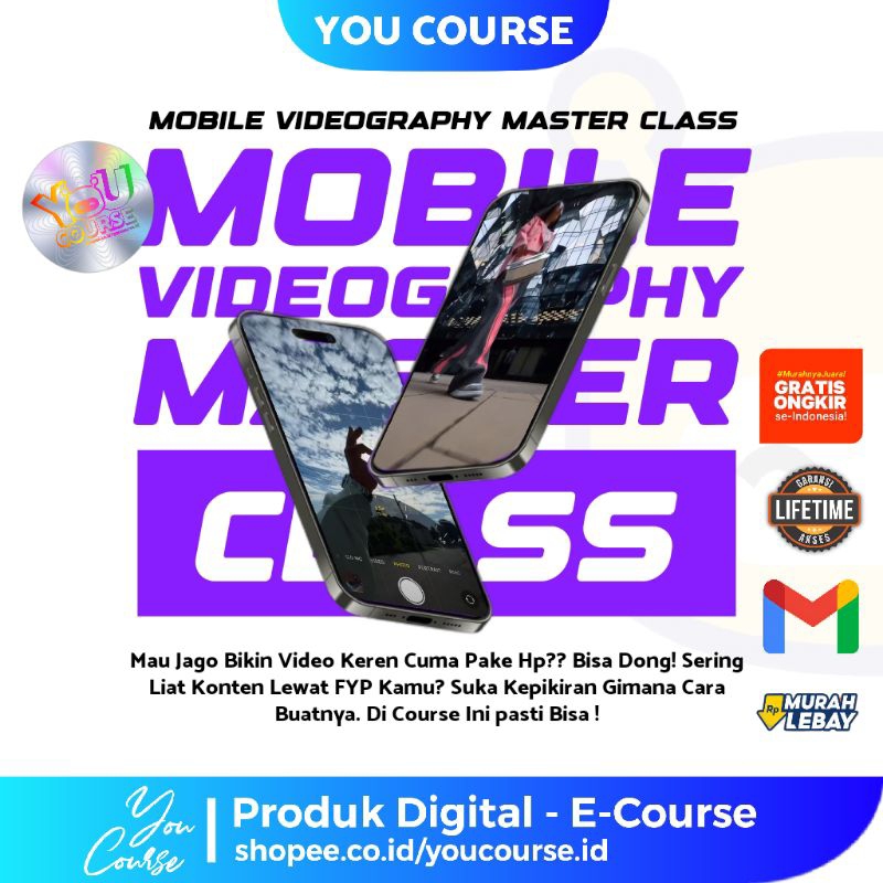 MOBILE VIDEO MASTERCLASS Jago Video Editing Menggunakan HP