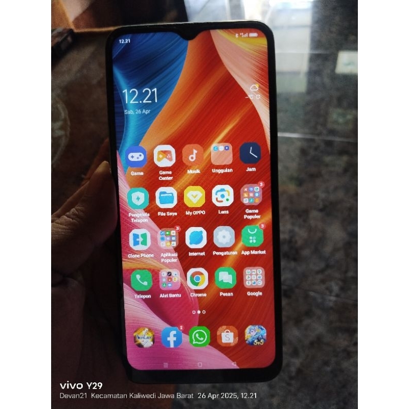 HP OPPO A57S SECOND RAM 8/256GB/HP OPPO ANDROID 4G MURAH