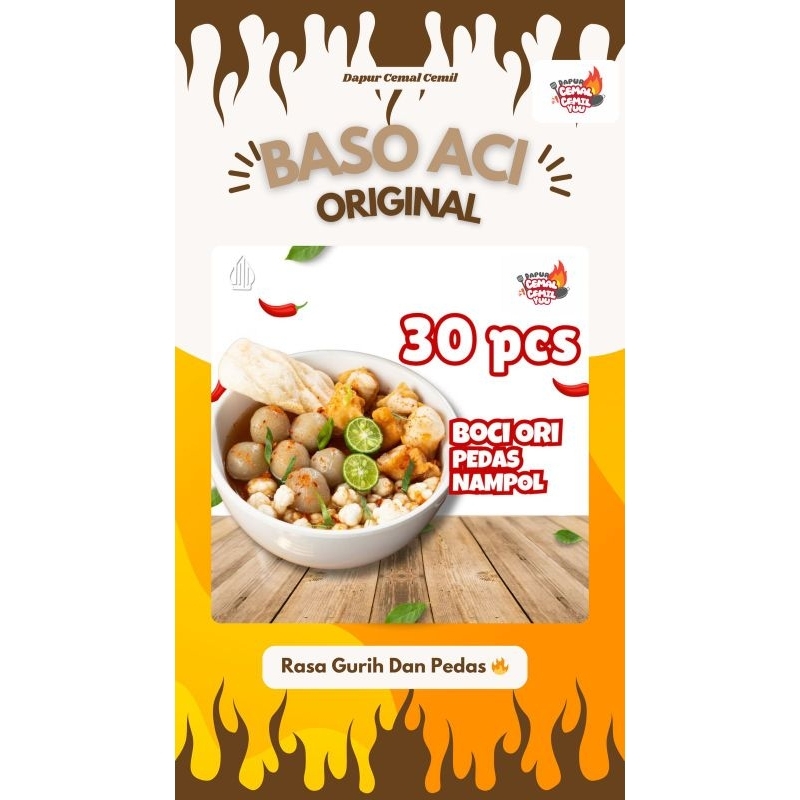 

Paket 30 Bungkus Baso Aci Original