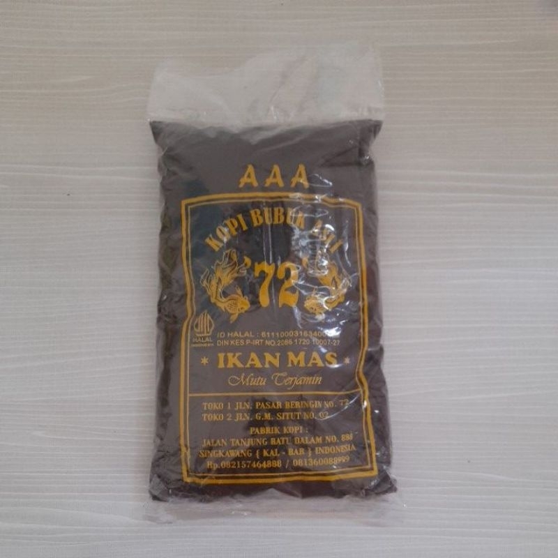 

Kopi Bubuk cap Ikan Mas asli Singkawang 500g