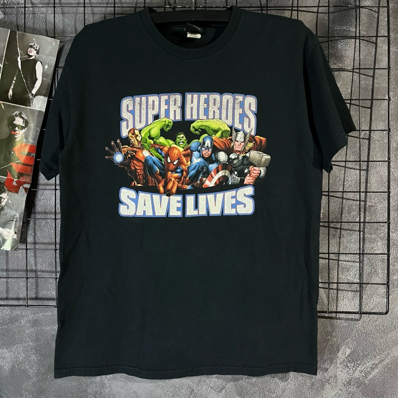 Kaos T Shirt Marvel Mad Engine Rare Second