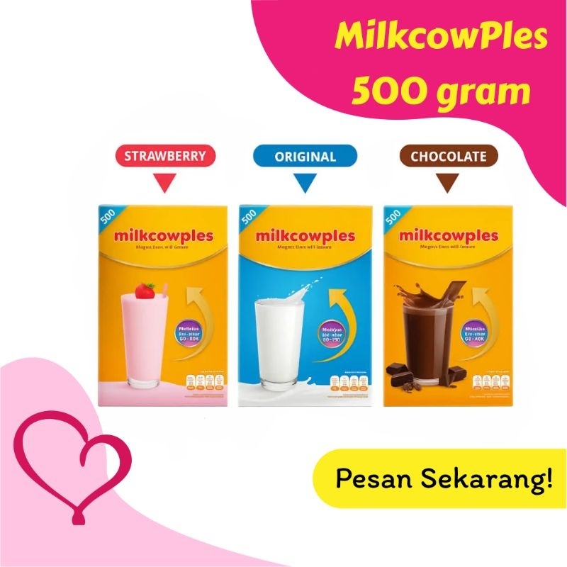 

MilkcowPles 500gr susu tinggi badan plus gemuk badan