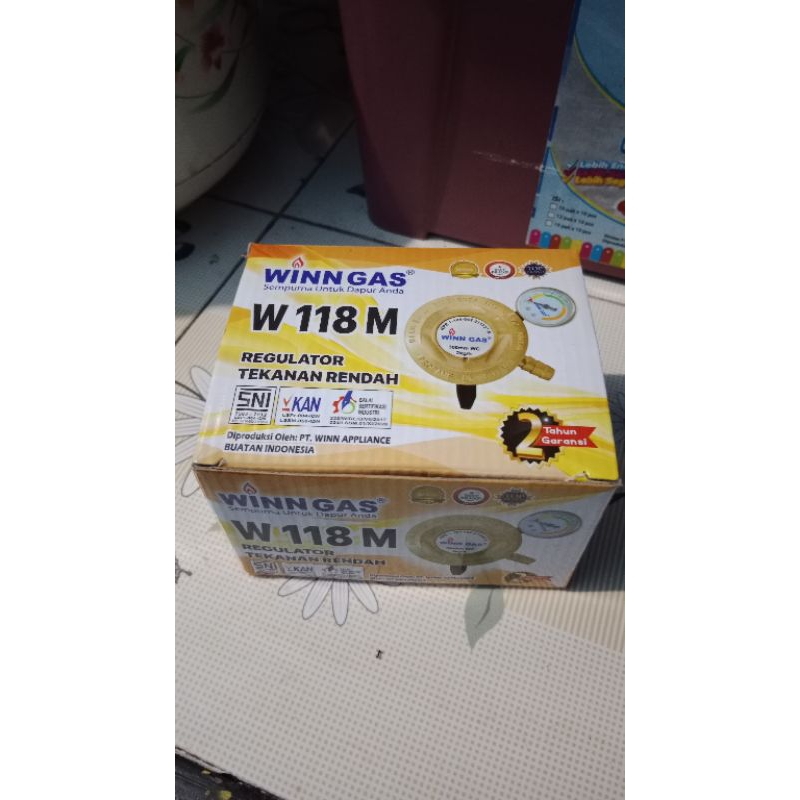 regulator winn gas w 118 m