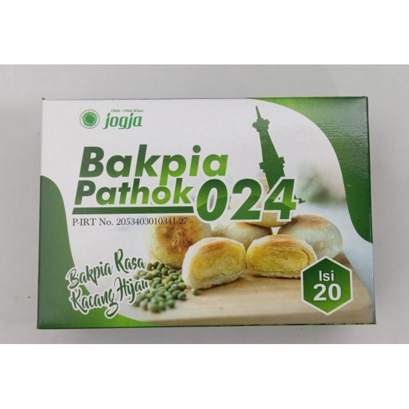

Bakpia Pathok 024 20pcs/ bakpia kacang ijo/ bakpia bakar/ bakpia kering/ oleh oleh khas Jogja