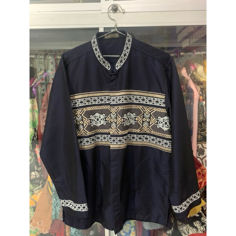Kemeja Koko BENHILL Lengan Panjang size M