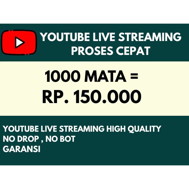 YOUTUBE LIVE STREAMING