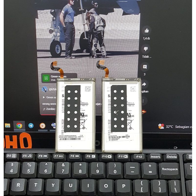 Baterai samsung S8 plus SM-G955 second original copotan