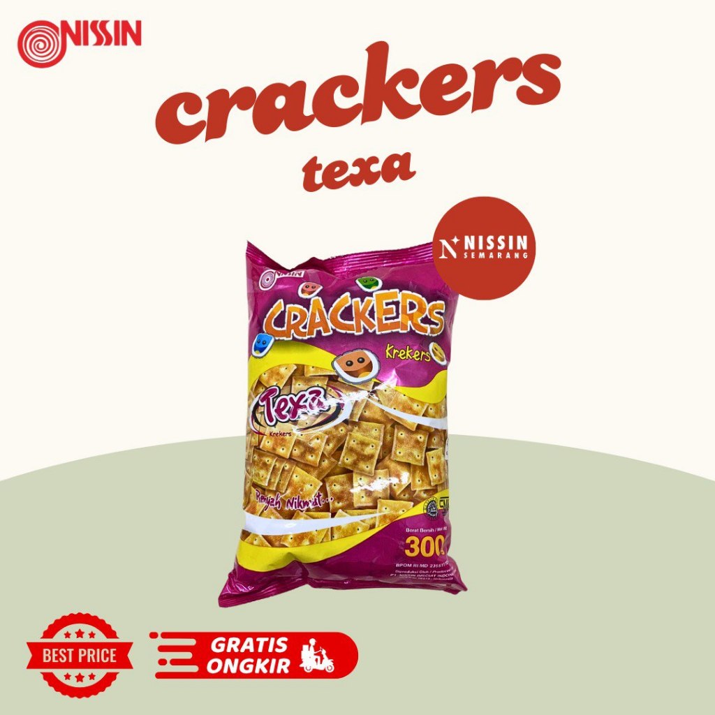 

Nissin Crackers Texa 300gr